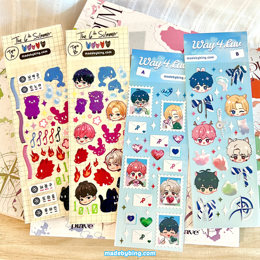 Deco Stickers - PLAVE