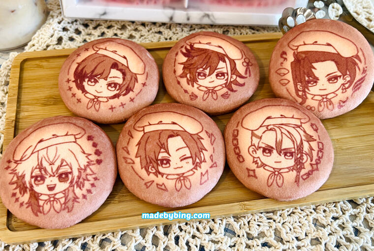 Mink Fabric Cookie Badges